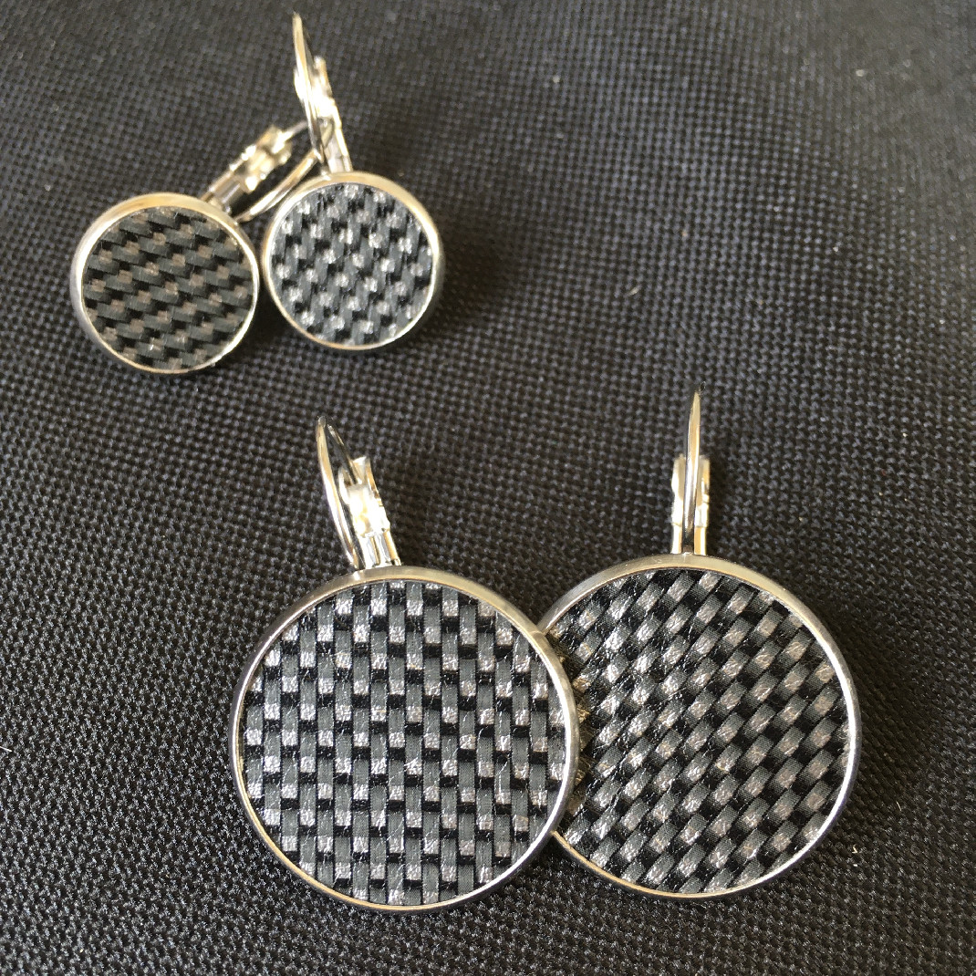 Boucle  d'oreilles style dormeuse